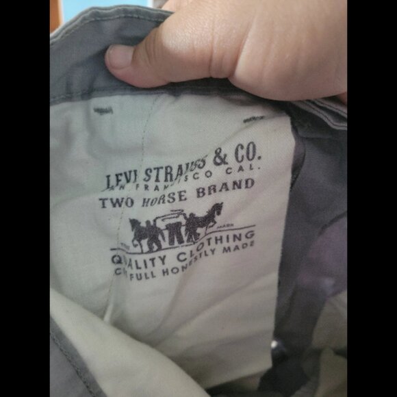 Men's size 30 gray cargo shorts. Levi's brand - Picture 5 of 6